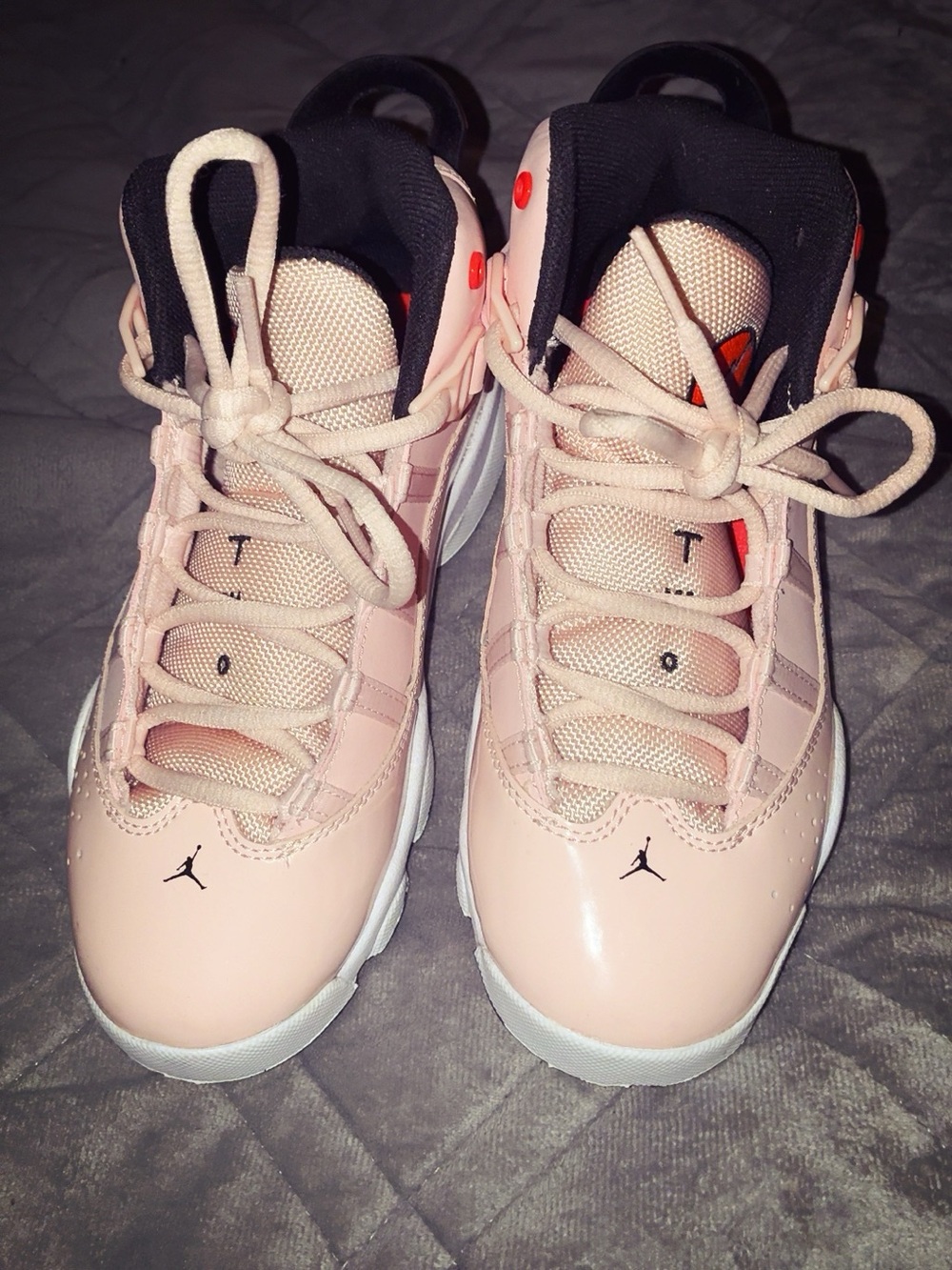 Kids Pink Athletic Sneakers - Brand: Jordan